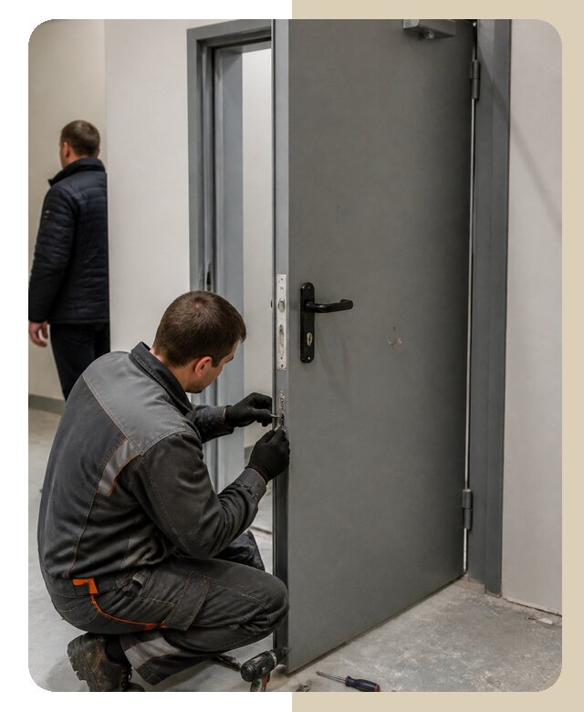 Ремонт противопожарной двери в Белореченске по цене 6594 р. | ДвериЛегко-Блч