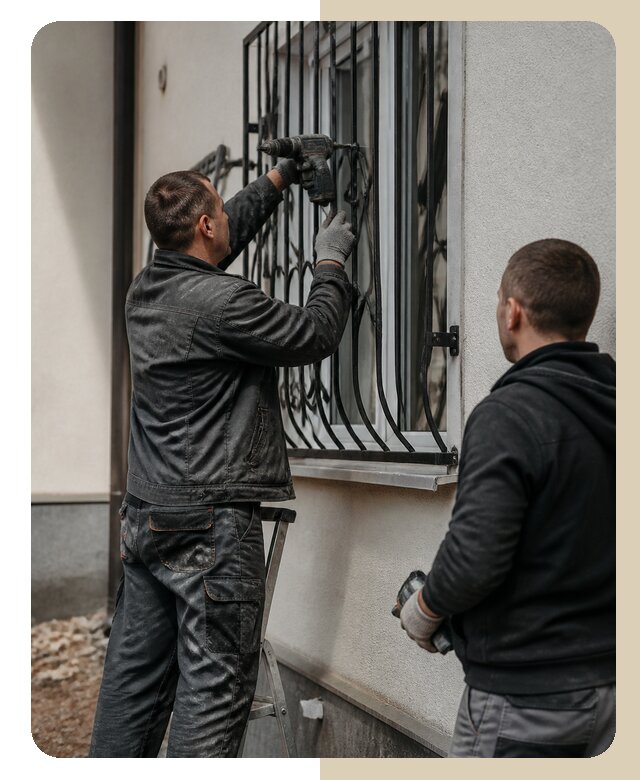 Установка наружных решеток в Белореченске от 4971 р. | ДвериЛегко-Блч